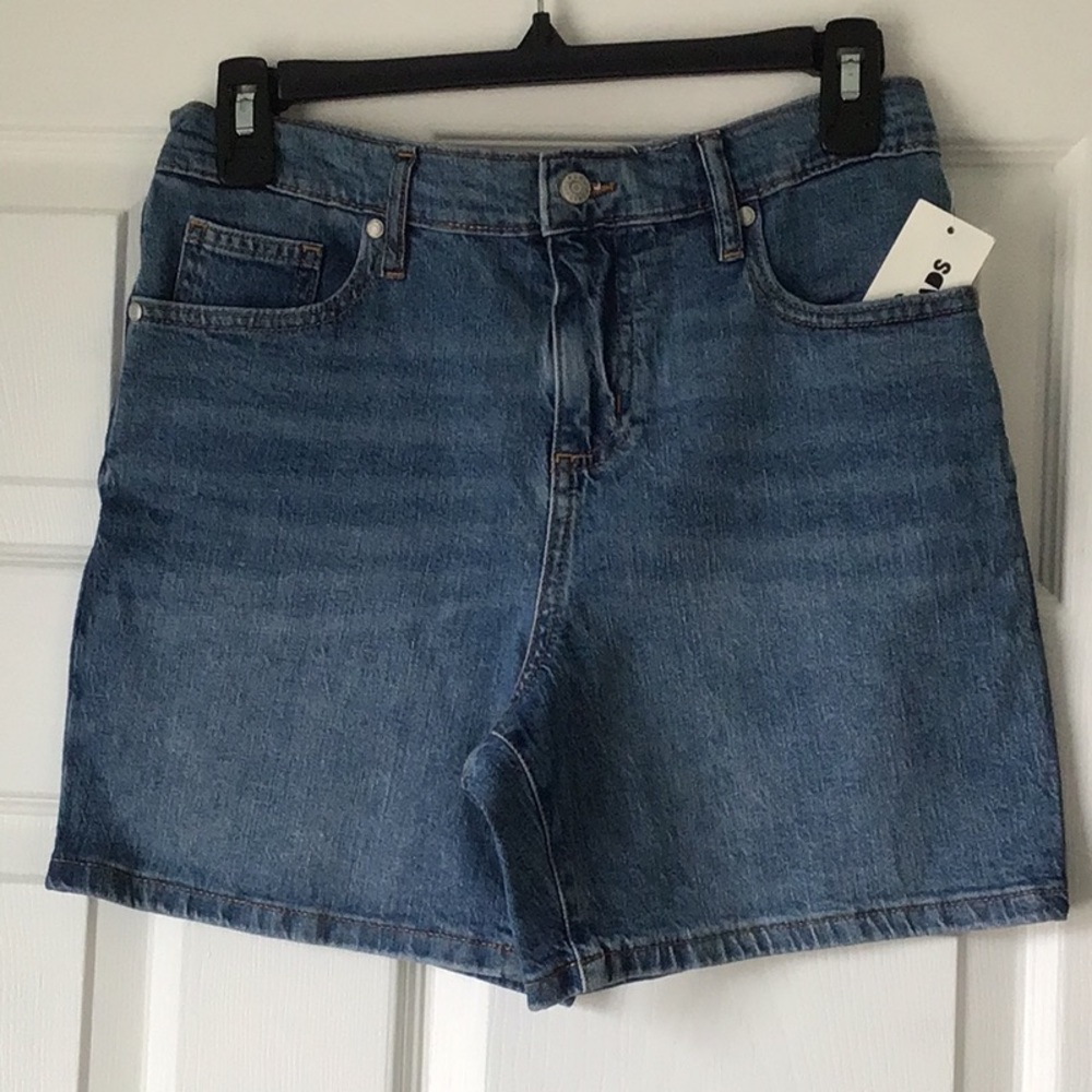 Classic Blue Denim Shorts